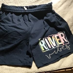 Shorts, cotton summer beach style. With pockets